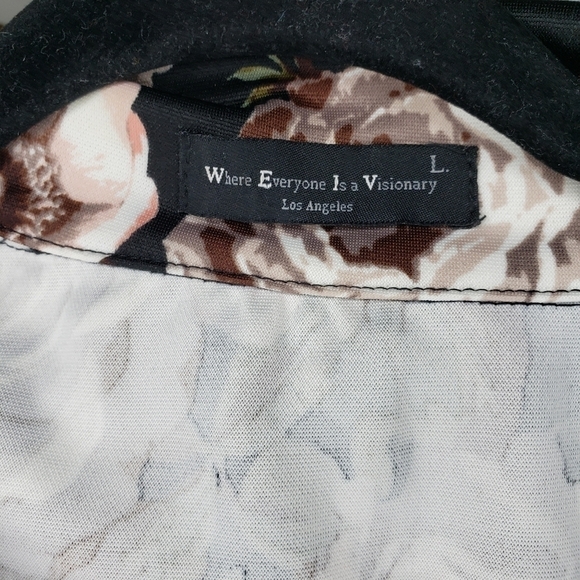 WEIV Where Everyone Is A visionary Floral Track Suit Large - Picture 3 of 11